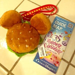 Tokyo Disney Hamburger Mickey Passholder